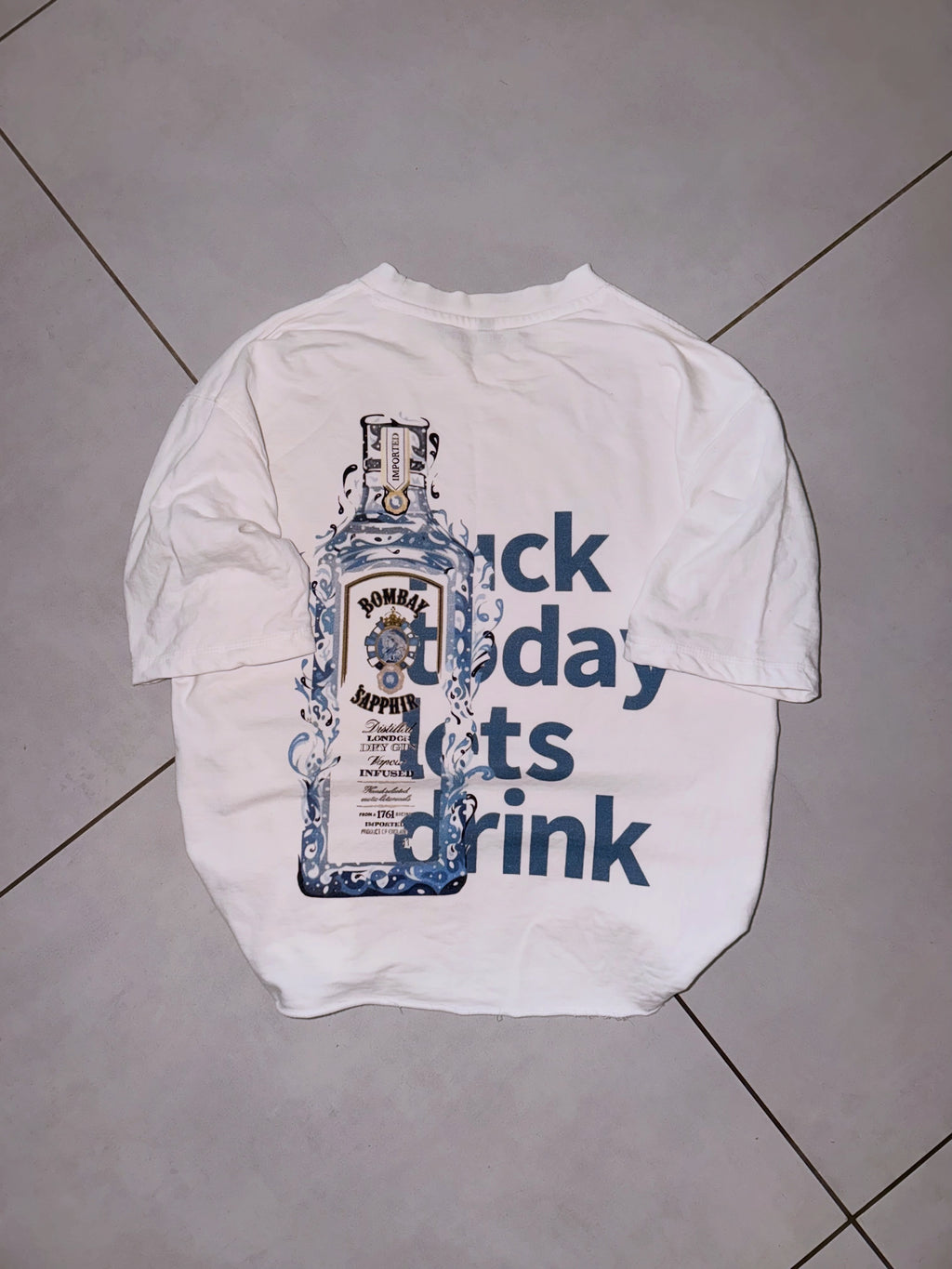 Bom-Bae Boxy Fit Graphic T-Shirt