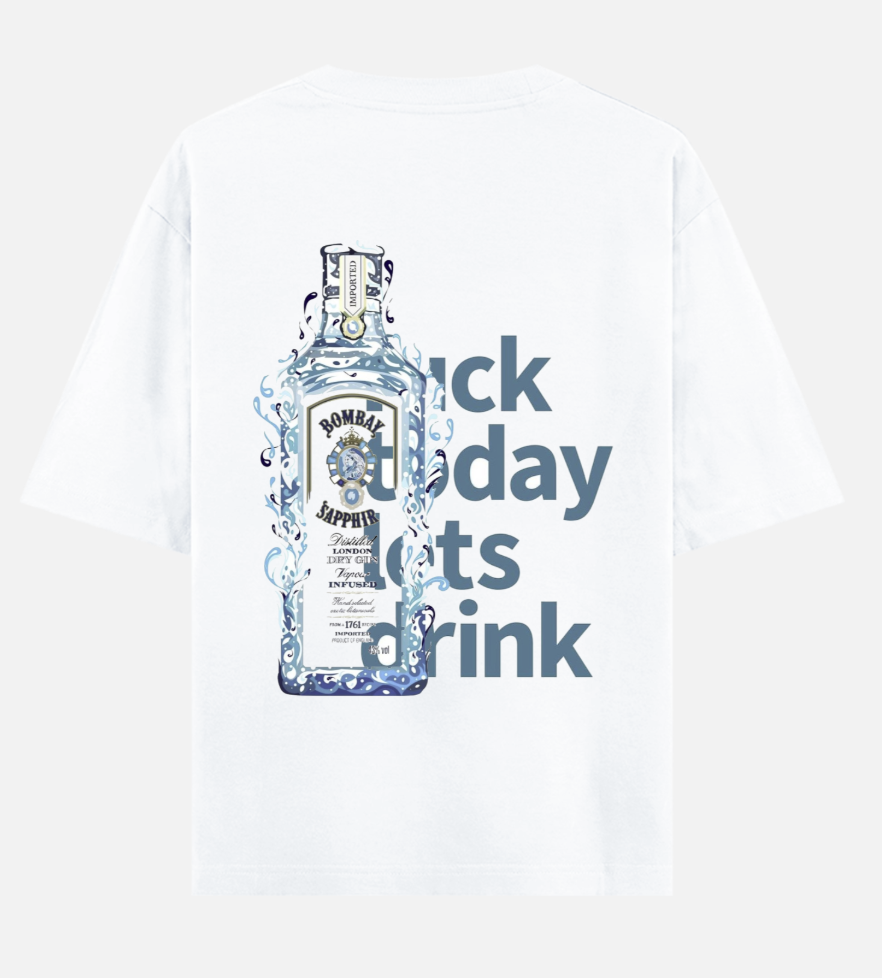Bom-Bae Oversized Graphic T-Shirt