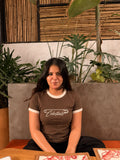 WILDFLOWER MOUSSE & CREAM RINGER TEE